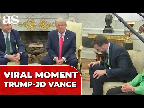 Viral Moment: Trump jokes about JD Vance's shamrock‑patterned socks