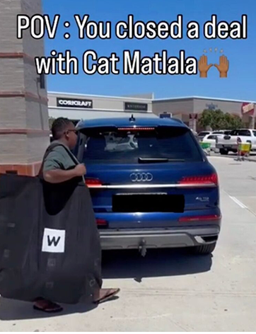 Comedian Themba Robin Has South Africa Laughing Over the Viral Bag Trend