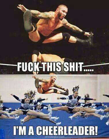 Randy Orton I'm a cheerleader