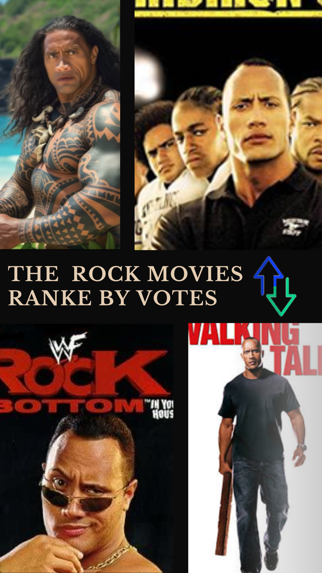 The Rock Movies Ranked By Votes